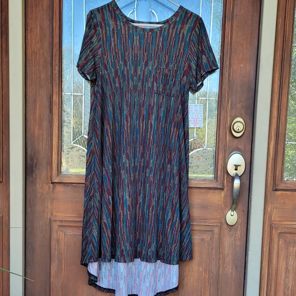 LuLaRoe Carly Medium Boohoo Dress